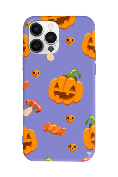 Deadly Pumpkin Lansman Model İçi Kadife Silikon Telefon Kılıfı