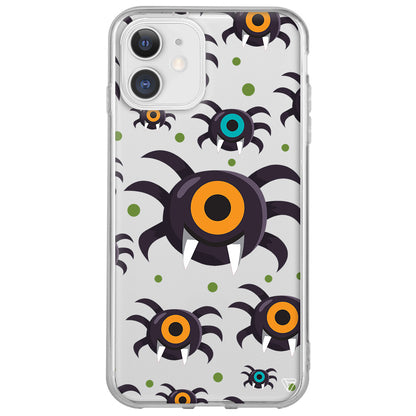 Monster Eye Lansman Model İçi Kadife Silikon Telefon Kılıfı