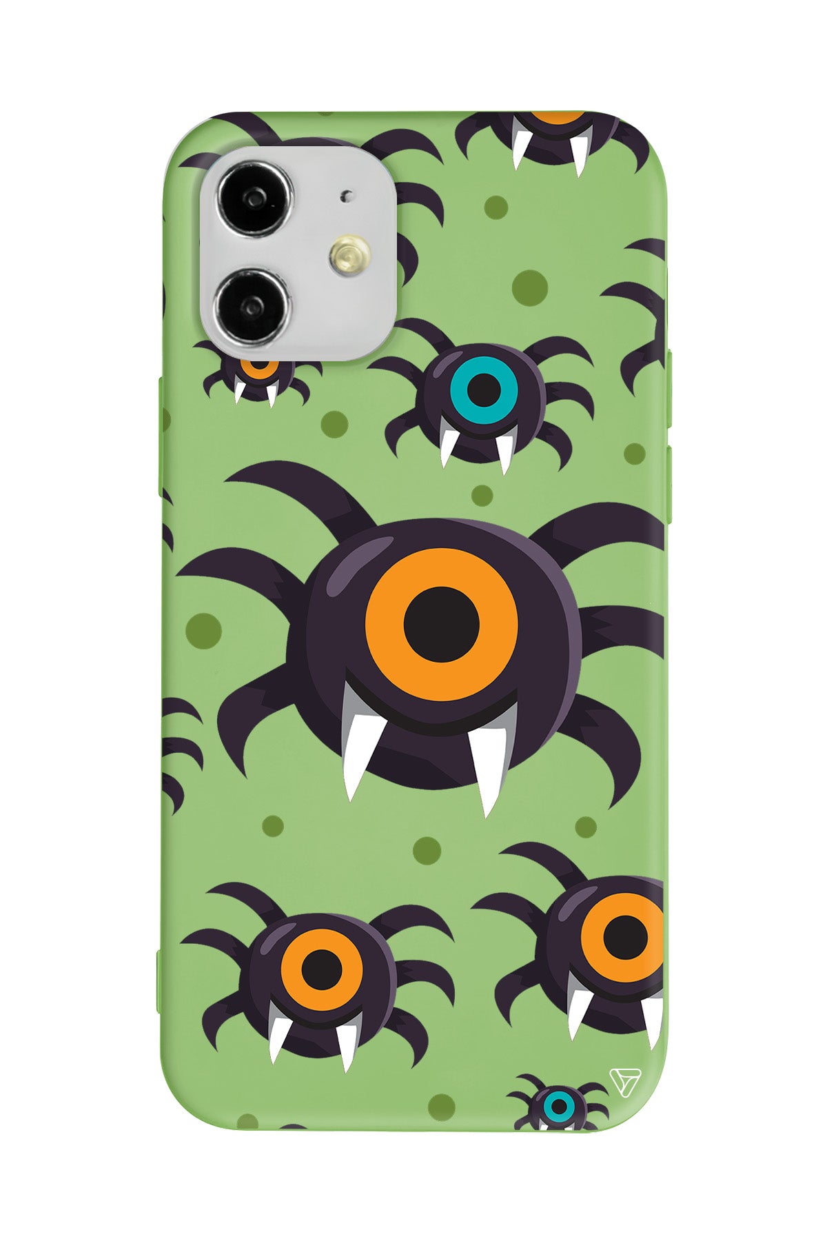 Monster Eye Lansman Model İçi Kadife Silikon Telefon Kılıfı