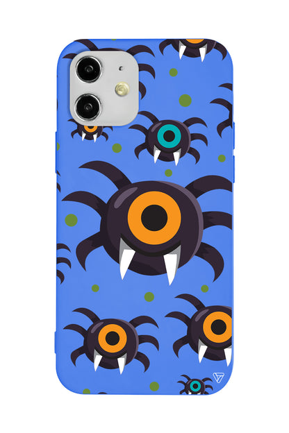 Monster Eye Lansman Model İçi Kadife Silikon Telefon Kılıfı