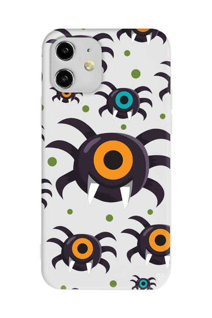 Monster Eye Lansman Model İçi Kadife Silikon Telefon Kılıfı