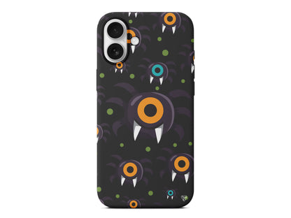 Monster Eye Lansman Model İçi Kadife Silikon Telefon Kılıfı – Plus Serisine Özel