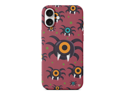 Monster Eye Lansman Model İçi Kadife Silikon Telefon Kılıfı – Plus Serisine Özel