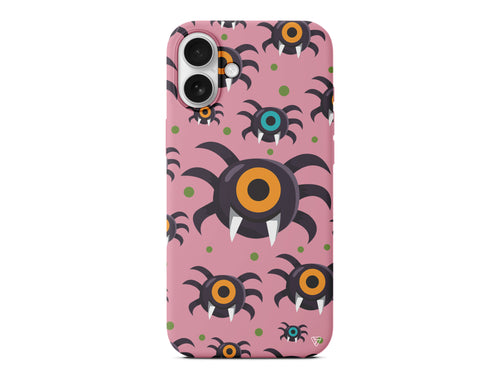 Monster Eye Lansman Model İçi Kadife Silikon Telefon Kılıfı – Plus Serisine Özel