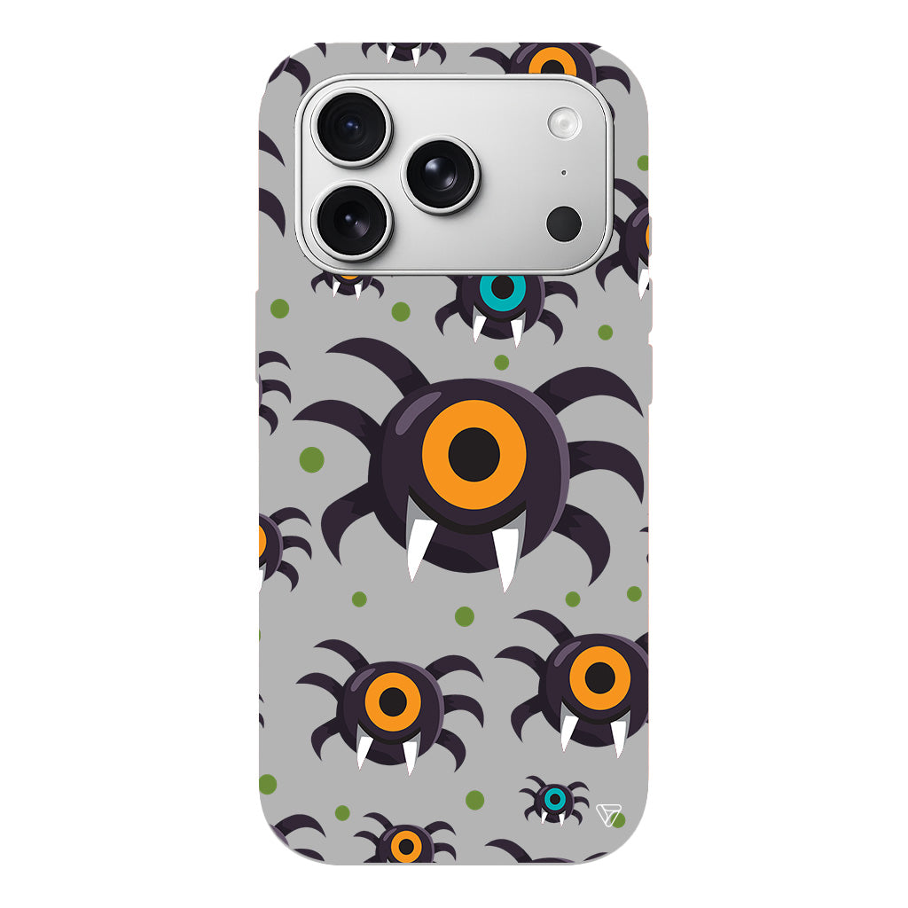 Monster Eye Lansman Model İçi Kadife Silikon Telefon Kılıfı