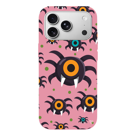 Monster Eye Lansman Model İçi Kadife Silikon Telefon Kılıfı