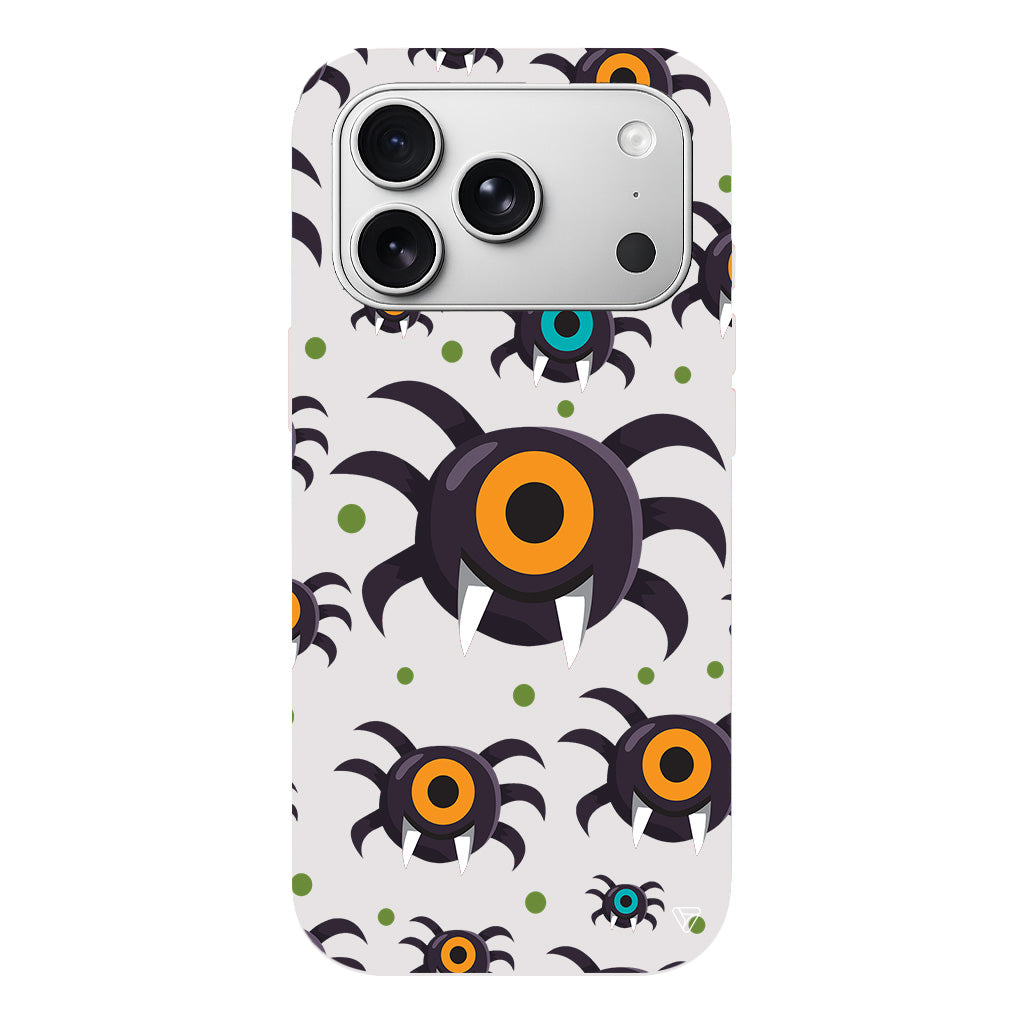 Monster Eye Lansman Model İçi Kadife Silikon Telefon Kılıfı