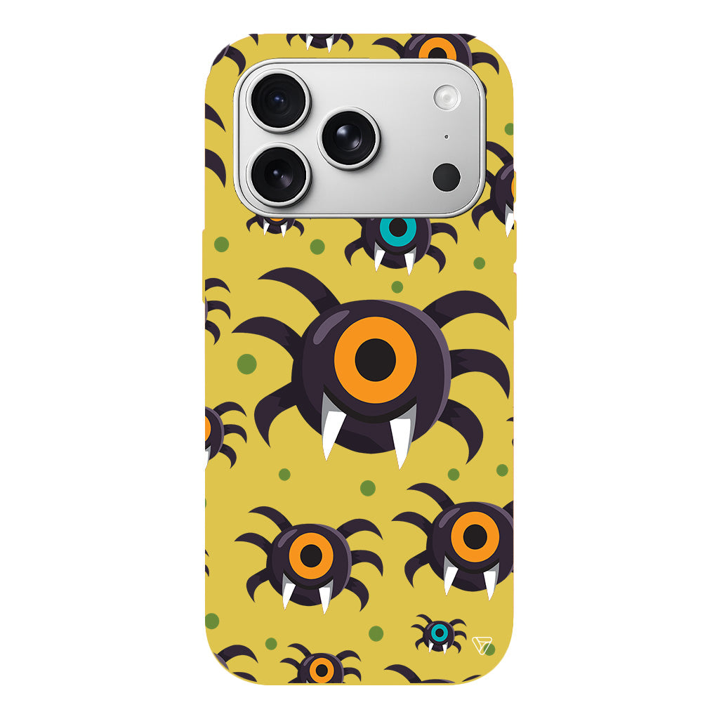 Monster Eye Lansman Model İçi Kadife Silikon Telefon Kılıfı