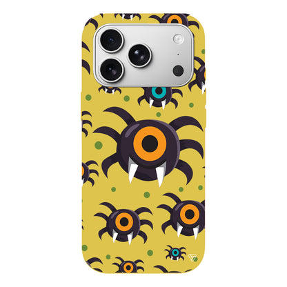 Monster Eye Lansman Model İçi Kadife Silikon Telefon Kılıfı