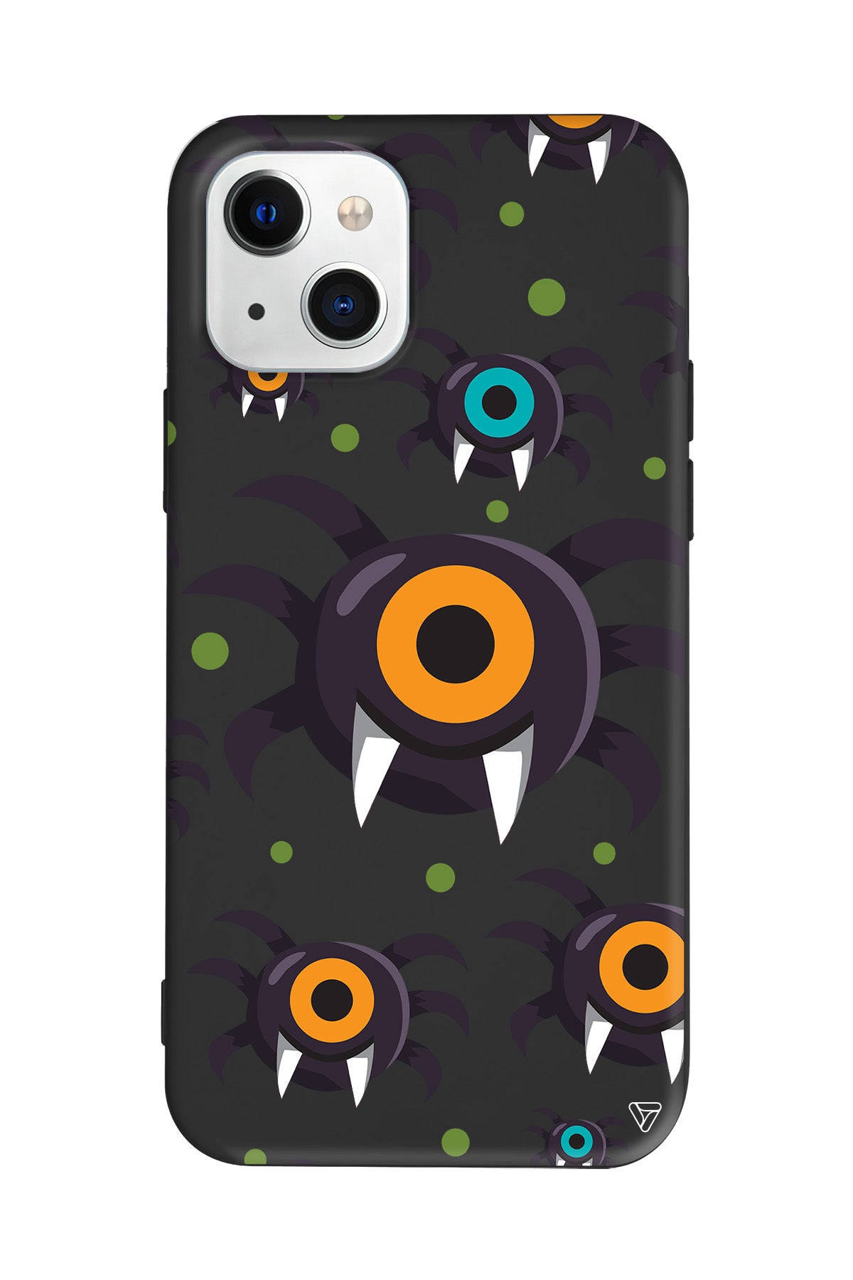 Monster Eye Lansman Model İçi Kadife Silikon Telefon Kılıfı