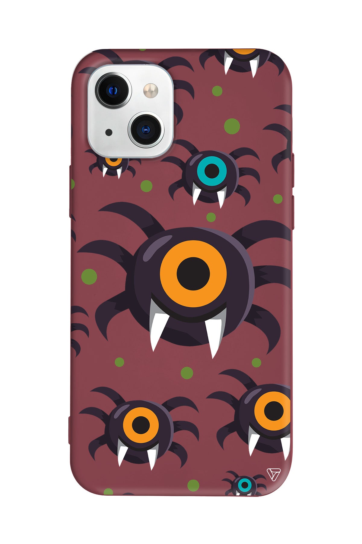 Monster Eye Lansman Model İçi Kadife Silikon Telefon Kılıfı