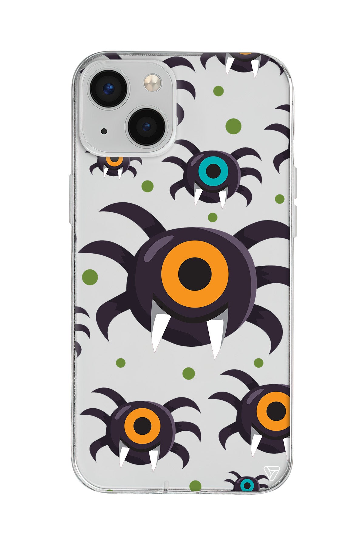 Monster Eye Lansman Model İçi Kadife Silikon Telefon Kılıfı