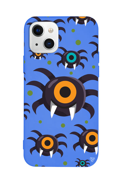 Monster Eye Lansman Model İçi Kadife Silikon Telefon Kılıfı – Plus Serisine Özel