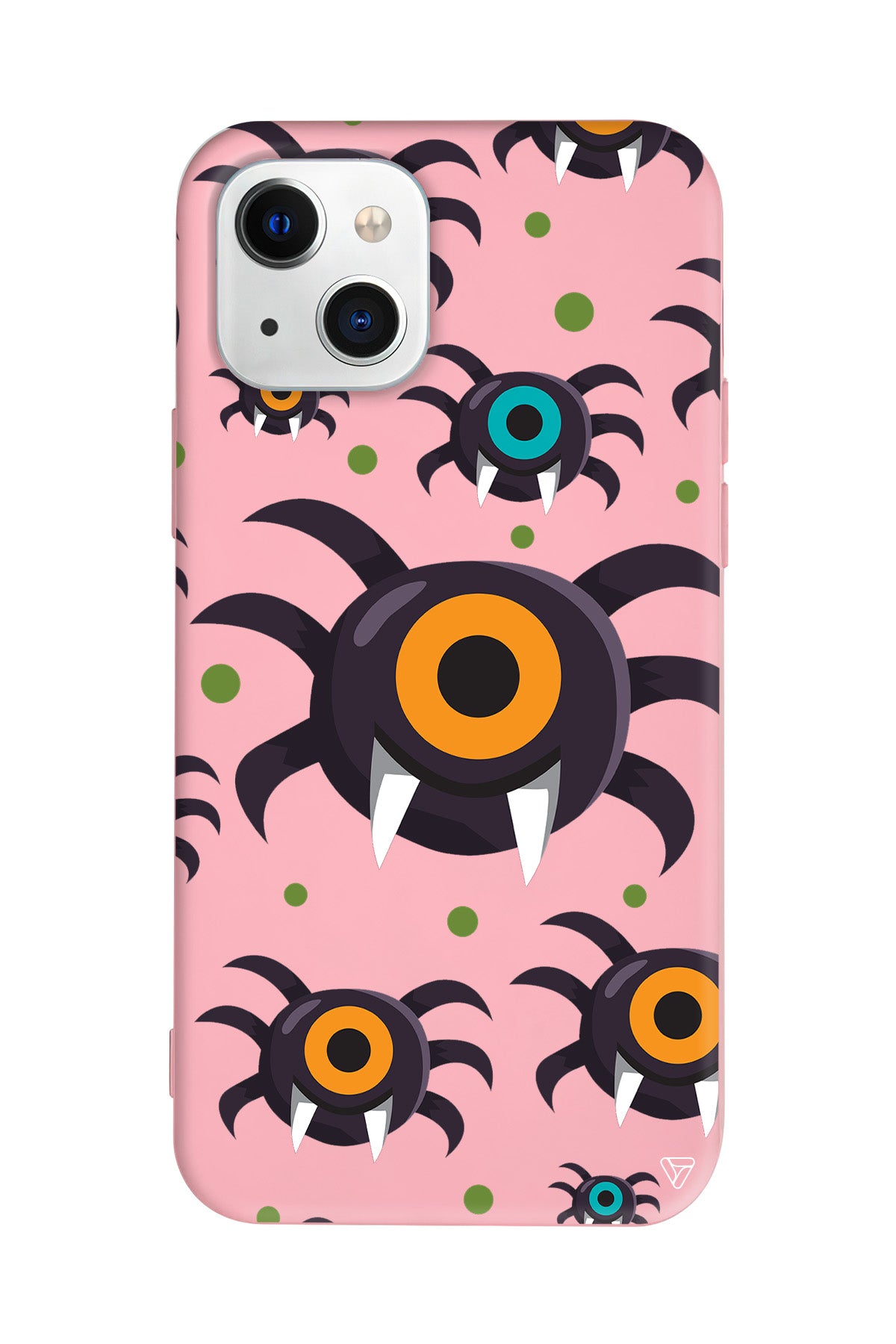 Monster Eye Lansman Model İçi Kadife Silikon Telefon Kılıfı – Plus Serisine Özel