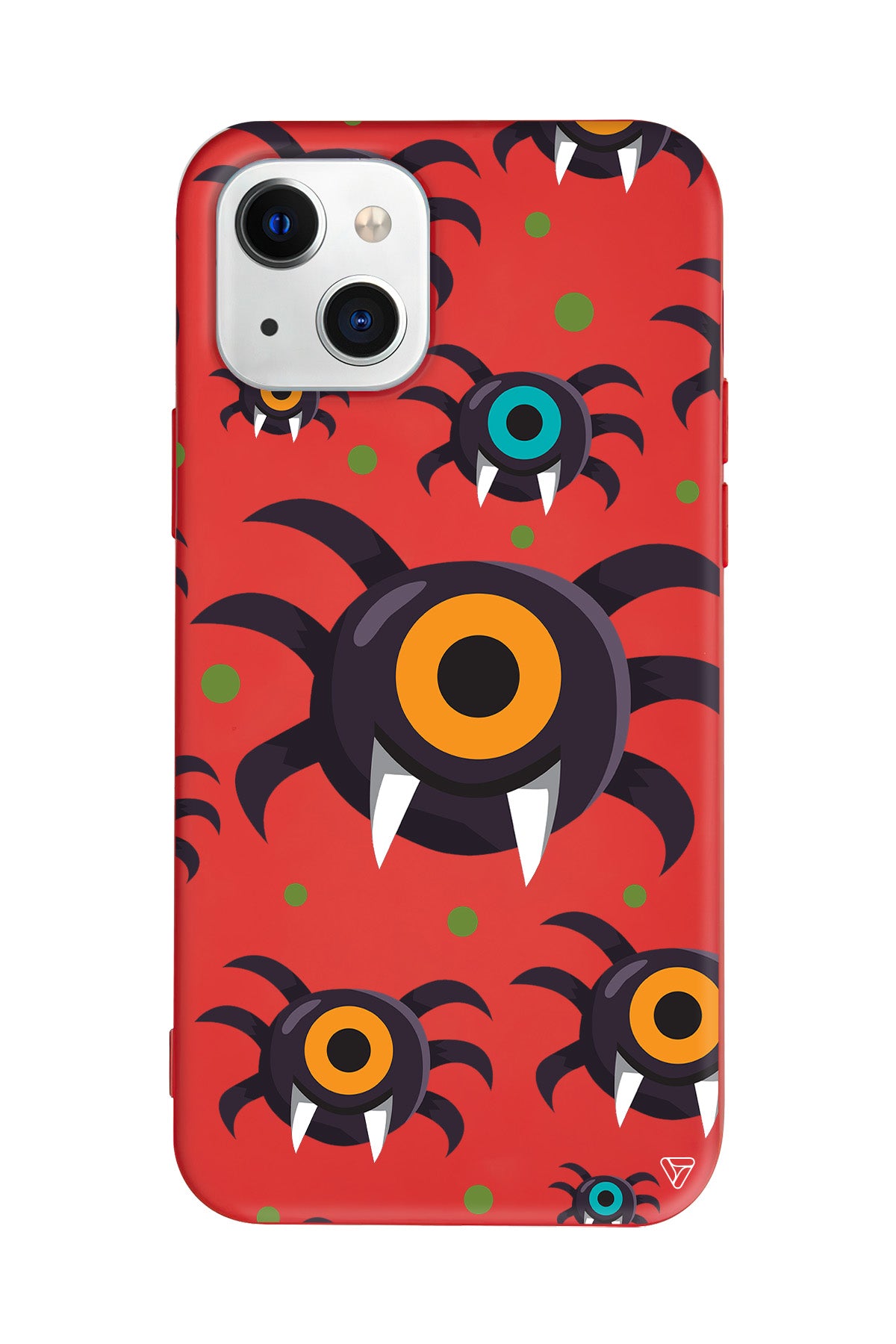 Monster Eye Lansman Model İçi Kadife Silikon Telefon Kılıfı – Plus Serisine Özel