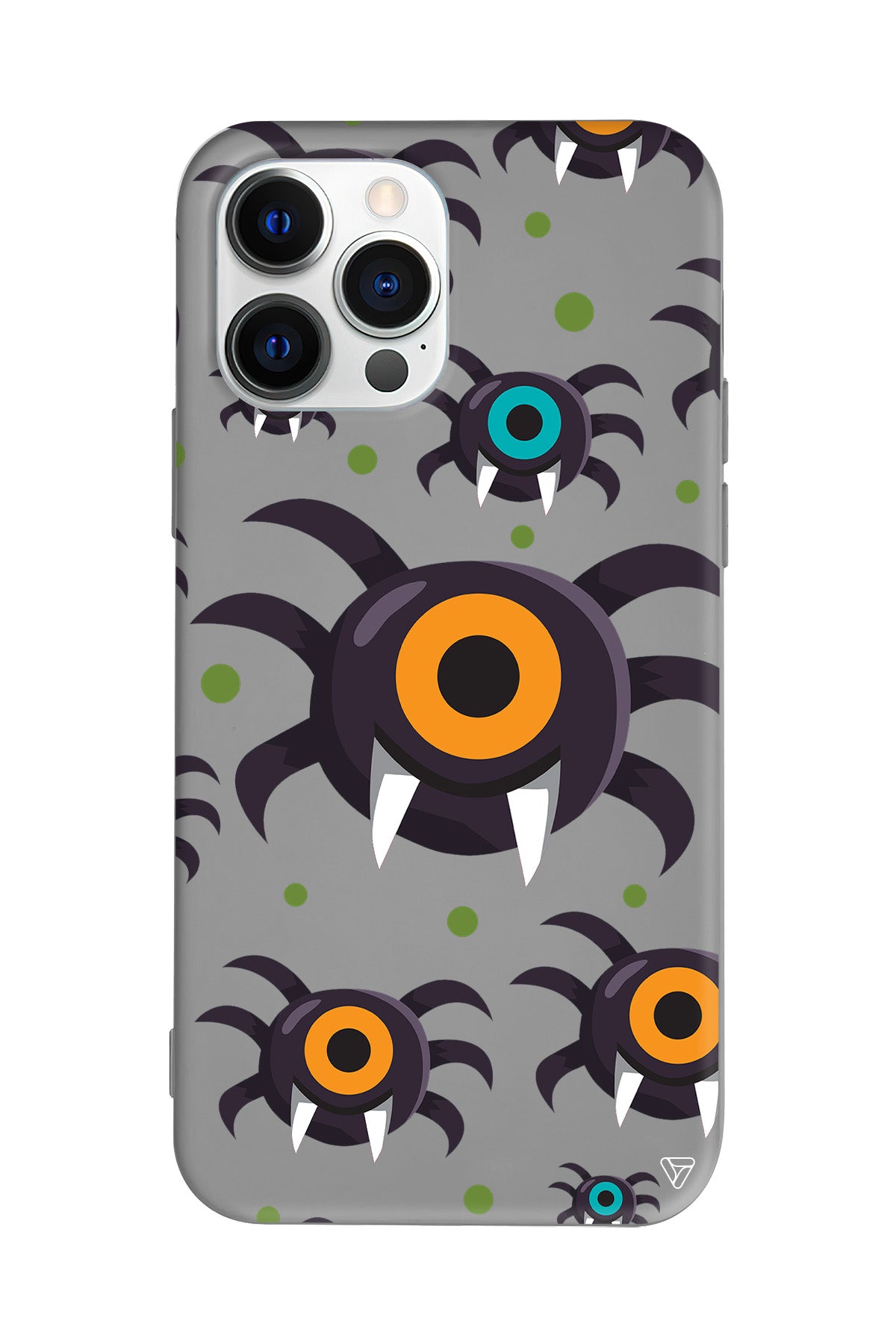 Monster Eye Lansman Model İçi Kadife Silikon Telefon Kılıfı