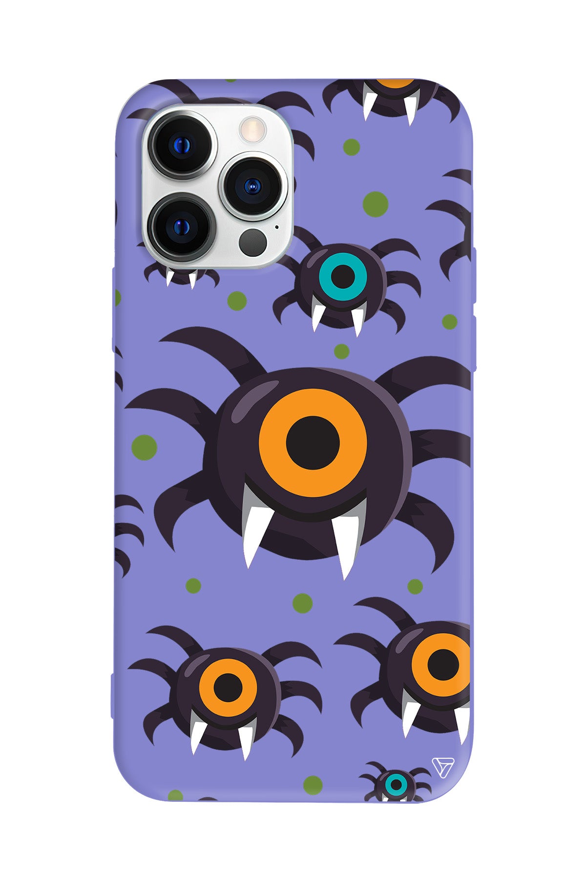 Monster Eye Lansman Model İçi Kadife Silikon Telefon Kılıfı