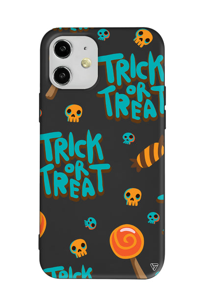Hypnotic Trick Or Treat Lansman Model İçi Kadife Silikon Telefon Kılıfı