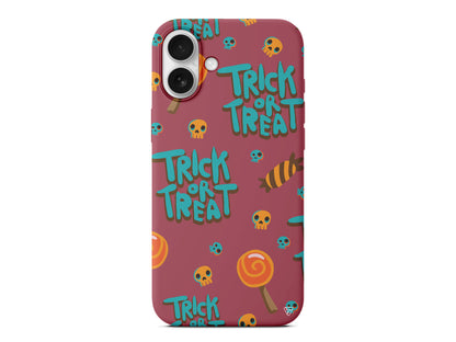 Hypnotic Trick Or Treat Lansman Model İçi Kadife Silikon Telefon Kılıfı