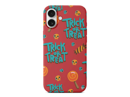 Hypnotic Trick Or Treat Lansman Model İçi Kadife Silikon Telefon Kılıfı – Plus Serisine Özel