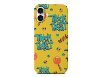 Hypnotic Trick Or Treat Lansman Model İçi Kadife Silikon Telefon Kılıfı – Plus Serisine Özel