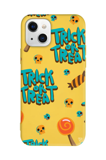 Hypnotic Trick Or Treat Lansman Model İçi Kadife Silikon Telefon Kılıfı