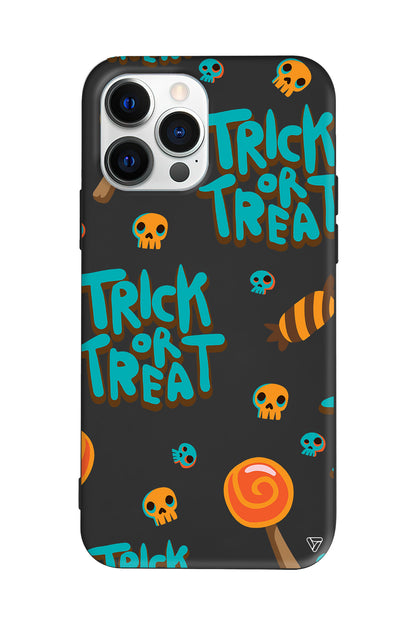 Hypnotic Trick Or Treat Lansman Model İçi Kadife Silikon Telefon Kılıfı