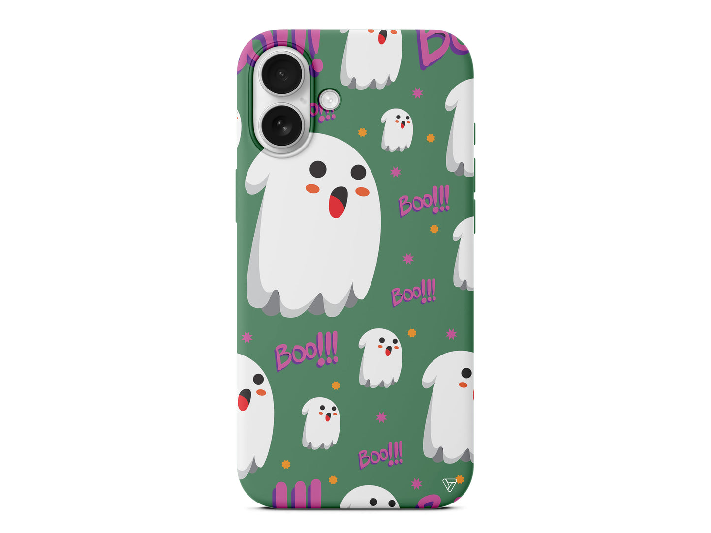 Ghost Boo! Lansman Model İçi Kadife Silikon Telefon Kılıfı