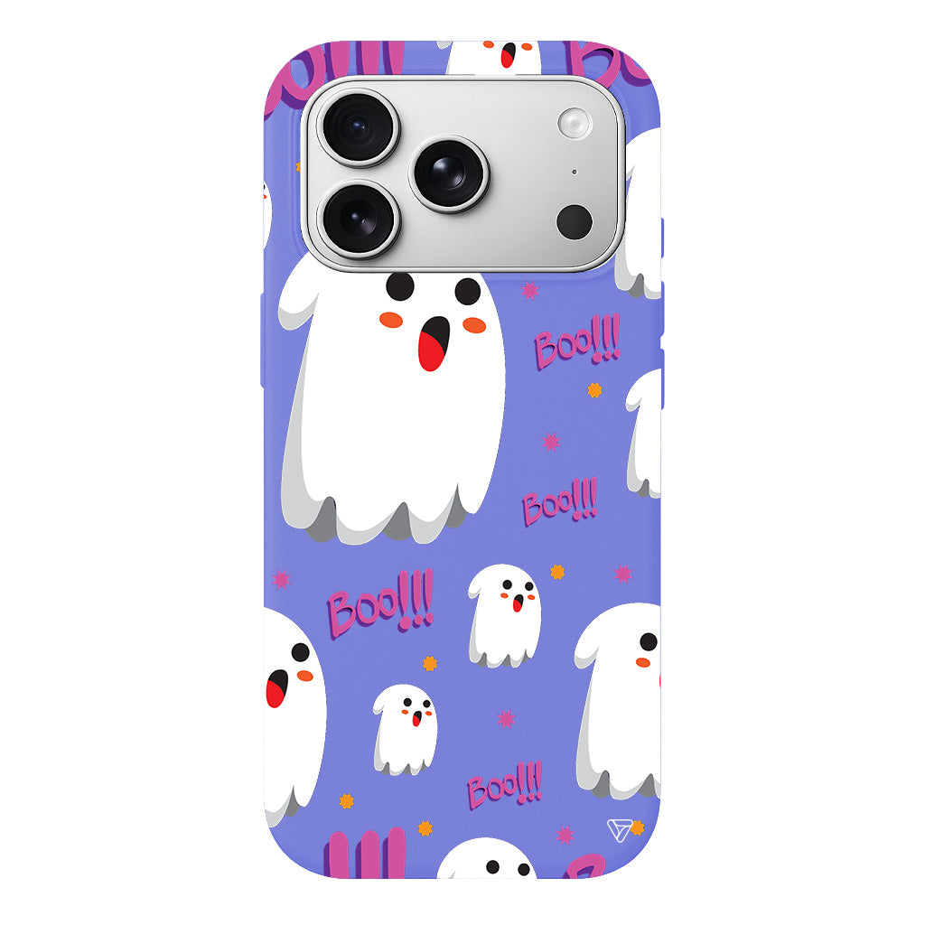 Ghost Boo! Lansman Model İçi Kadife Silikon Telefon Kılıfı