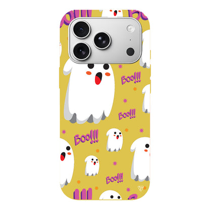 Ghost Boo! Lansman Model İçi Kadife Silikon Telefon Kılıfı