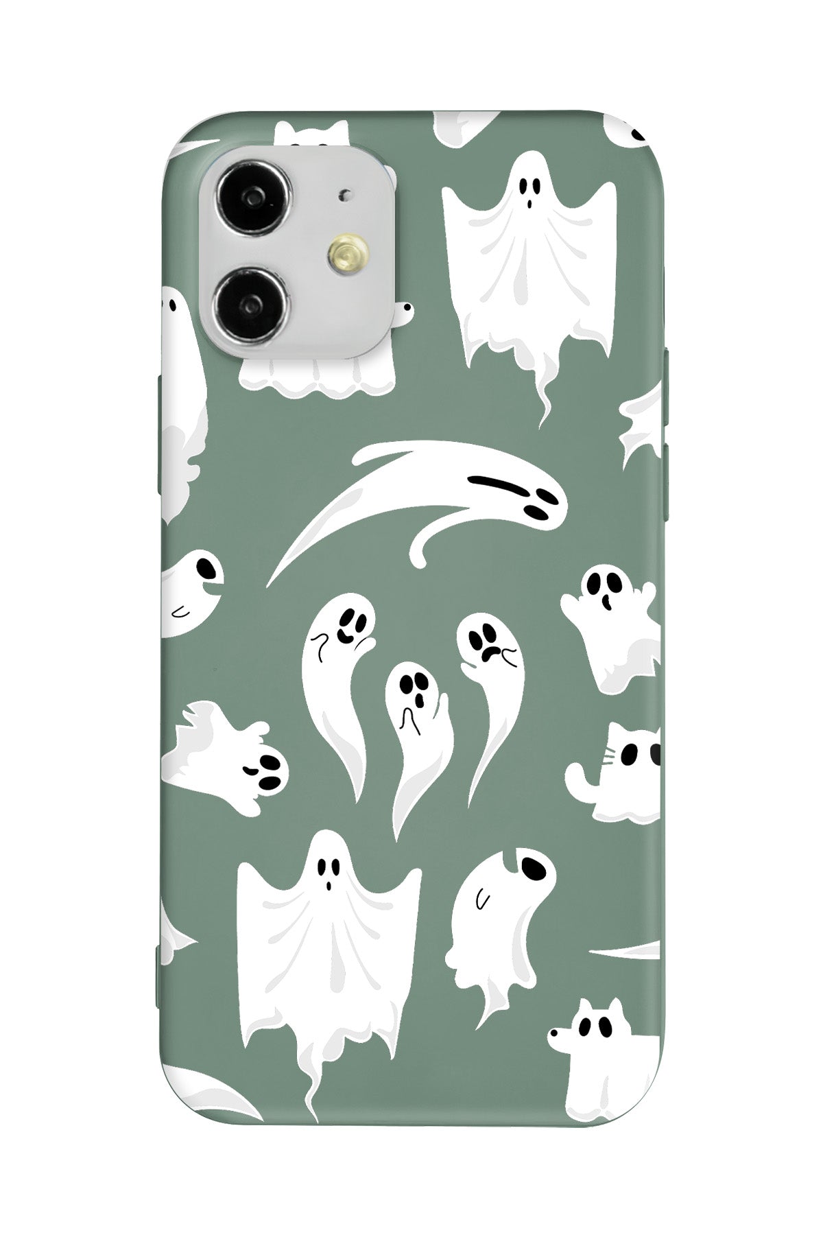 Ghosts Are Everywhere! Lansman Model İçi Kadife Silikon Telefon Kılıfı