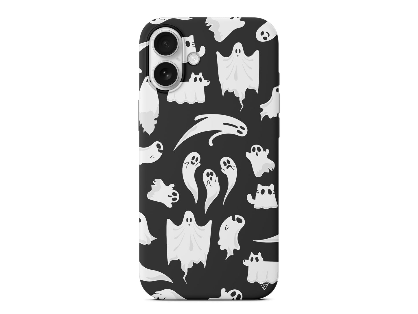 Ghosts Are Everywhere! Lansman Model İçi Kadife Silikon Telefon Kılıfı – Plus Serisine Özel