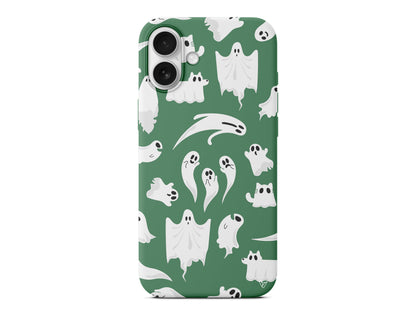 Ghosts Are Everywhere! Lansman Model İçi Kadife Silikon Telefon Kılıfı