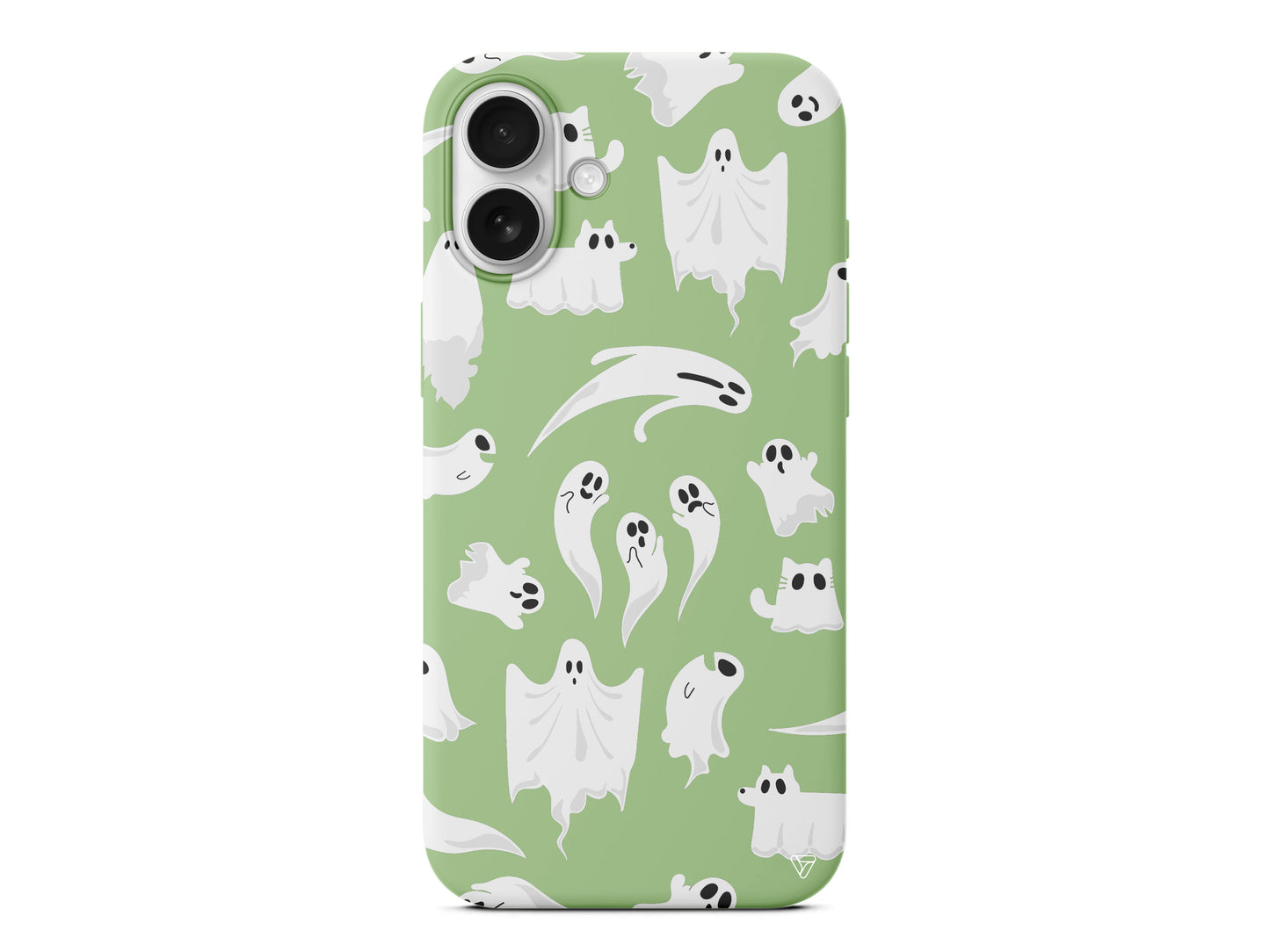 Ghosts Are Everywhere! Lansman Model İçi Kadife Silikon Telefon Kılıfı – Plus Serisine Özel