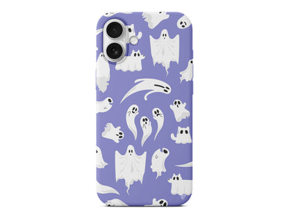 Ghosts Are Everywhere! Lansman Model İçi Kadife Silikon Telefon Kılıfı