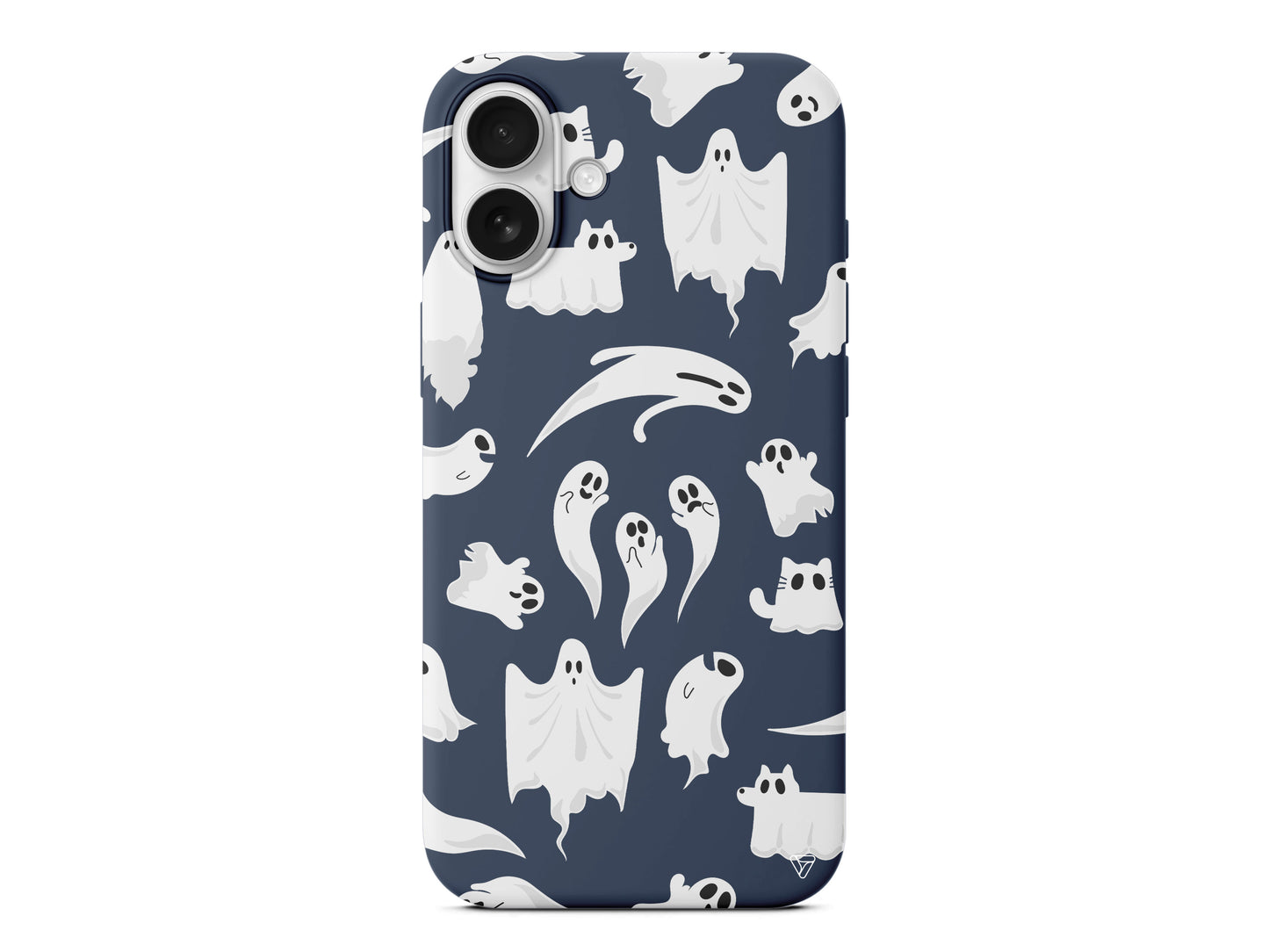 Ghosts Are Everywhere! Lansman Model İçi Kadife Silikon Telefon Kılıfı – Plus Serisine Özel