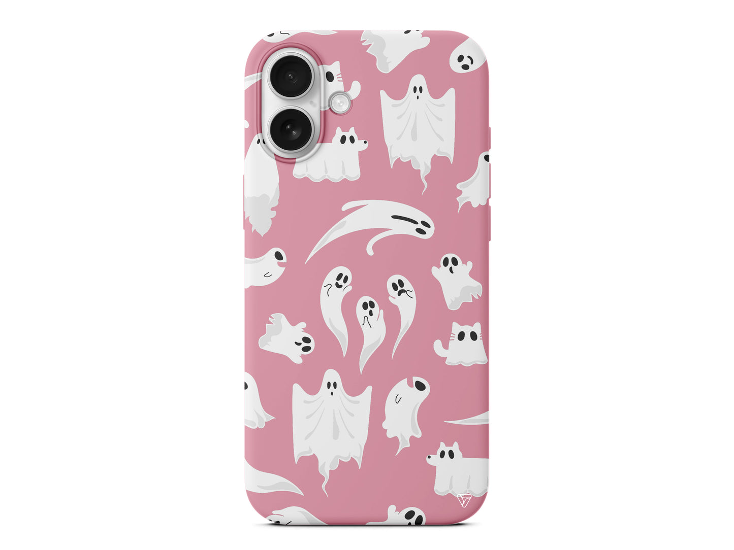 Ghosts Are Everywhere! Lansman Model İçi Kadife Silikon Telefon Kılıfı