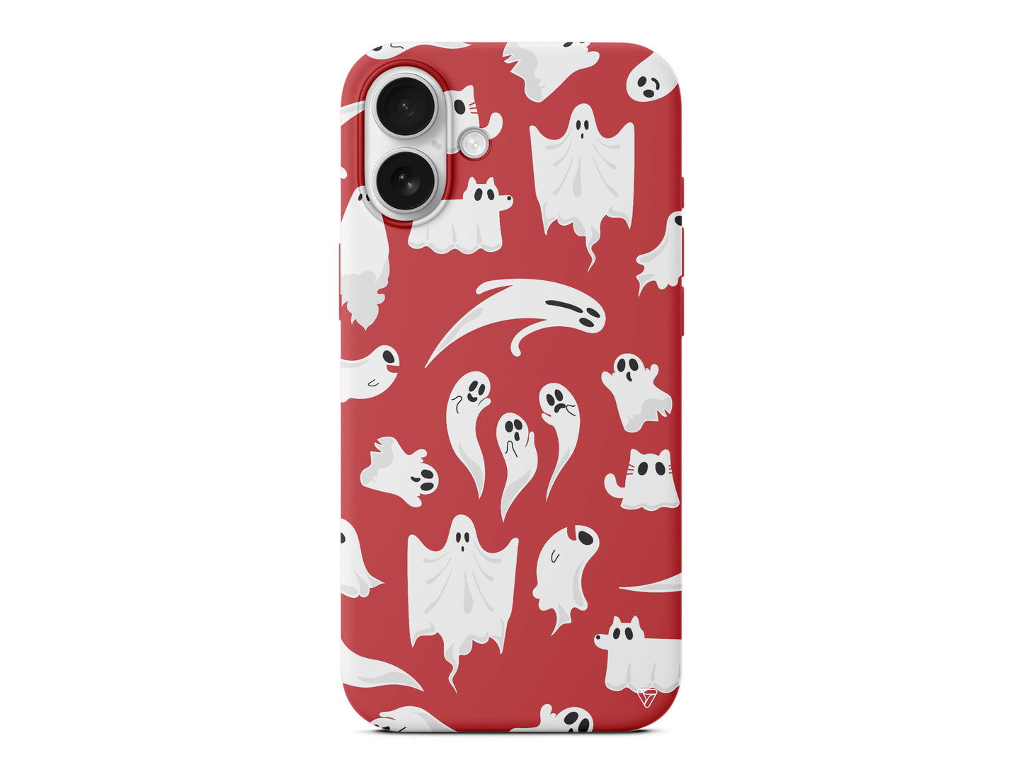 Ghosts Are Everywhere! Lansman Model İçi Kadife Silikon Telefon Kılıfı – Plus Serisine Özel