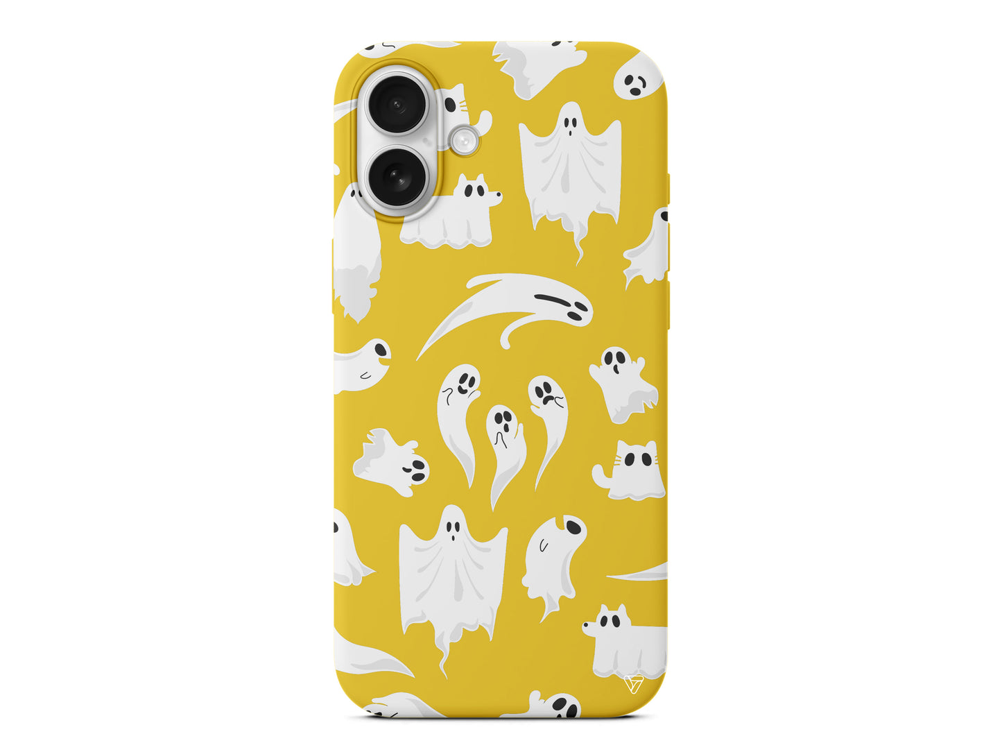 Ghosts Are Everywhere! Lansman Model İçi Kadife Silikon Telefon Kılıfı – Plus Serisine Özel