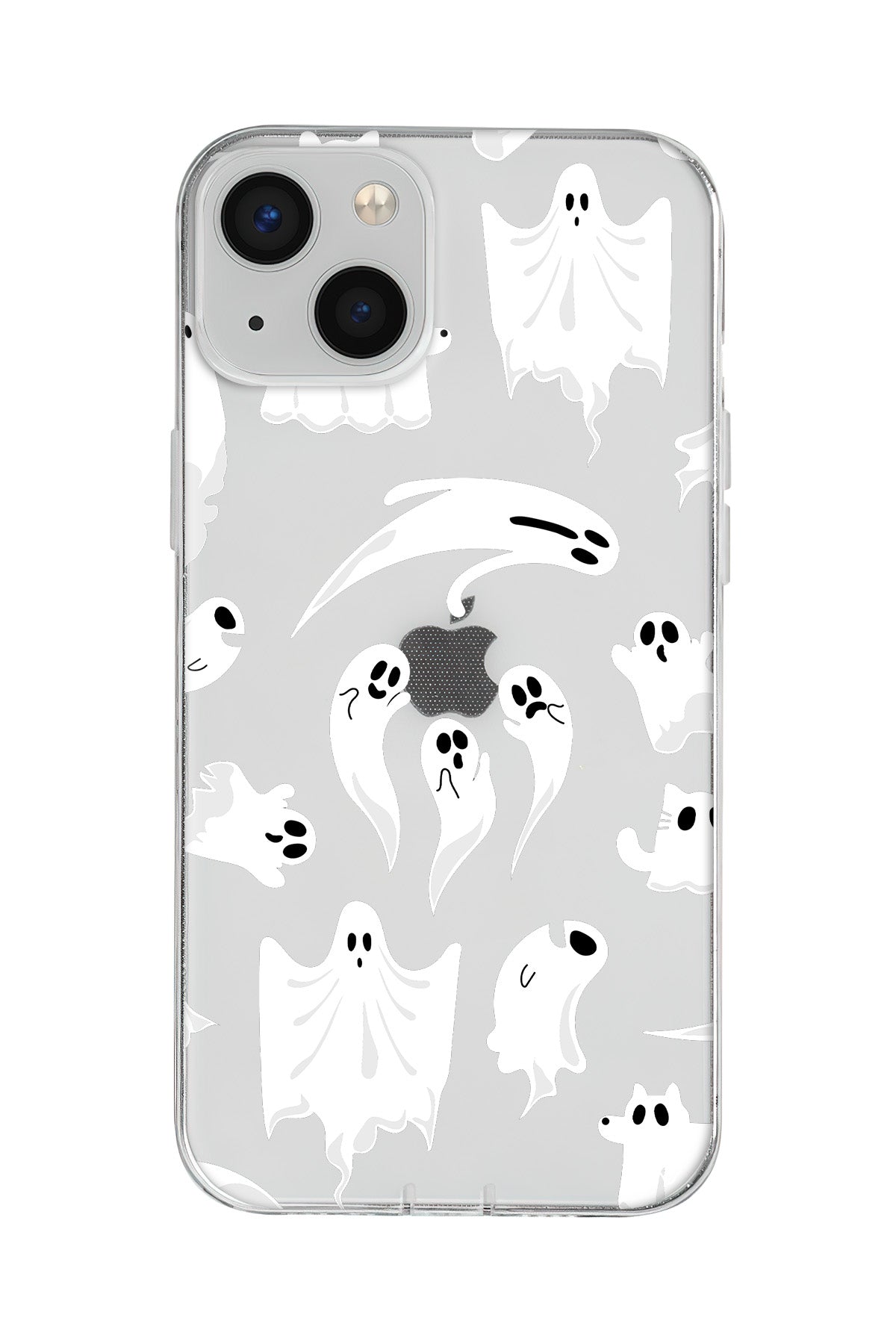 Ghosts Are Everywhere! Lansman Model İçi Kadife Silikon Telefon Kılıfı