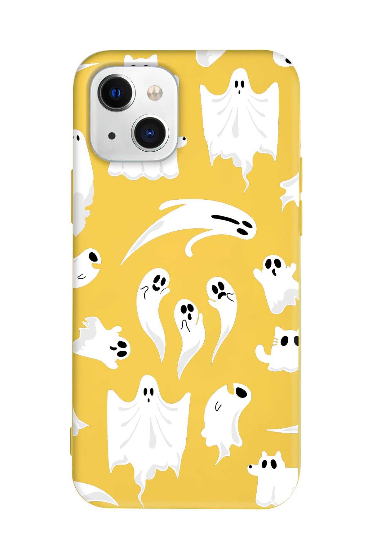 Ghosts Are Everywhere! Lansman Model İçi Kadife Silikon Telefon Kılıfı