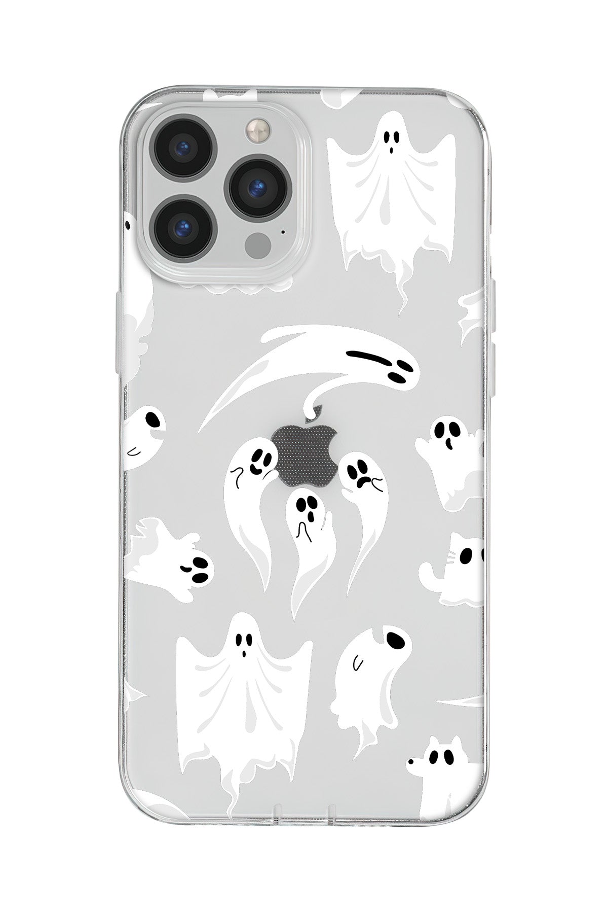 Ghosts Are Everywhere! Lansman Model İçi Kadife Silikon Telefon Kılıfı