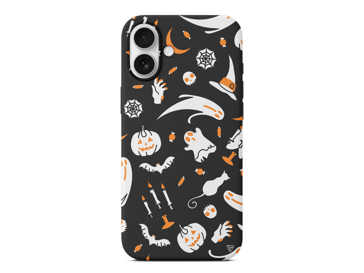 Cadılar Bayramı It's Halloween Lansman Model İçi Kadife Silikon Telefon Kılıfı