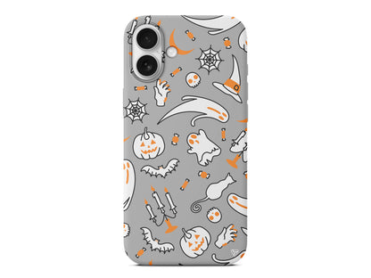Cadılar Bayramı It's Halloween Lansman Model İçi Kadife Silikon Telefon Kılıfı – Plus Serisine Özel