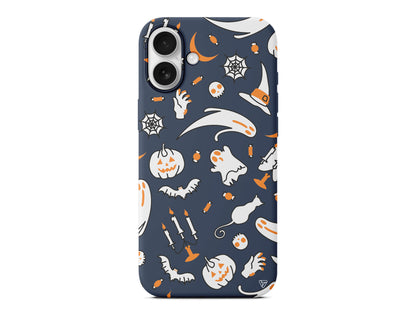 Cadılar Bayramı It's Halloween Lansman Model İçi Kadife Silikon Telefon Kılıfı