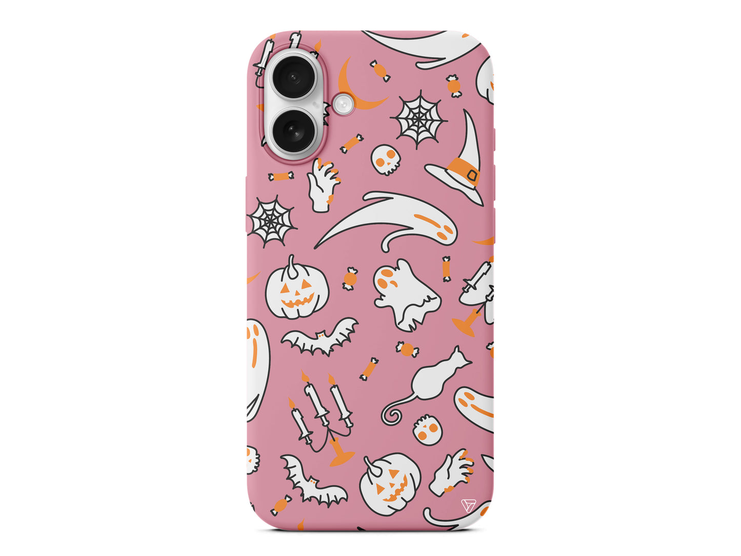 Cadılar Bayramı It's Halloween Lansman Model İçi Kadife Silikon Telefon Kılıfı – Plus Serisine Özel