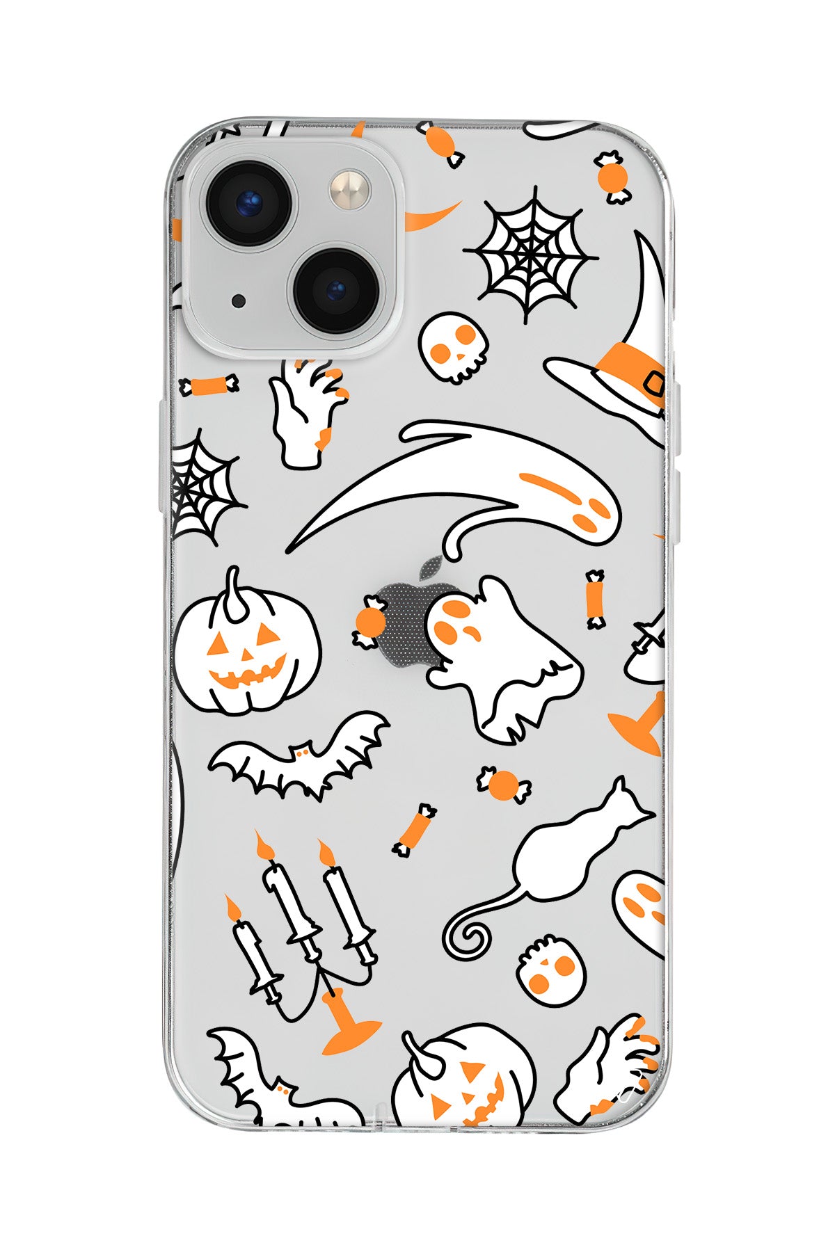 Cadılar Bayramı It's Halloween Lansman Model İçi Kadife Silikon Telefon Kılıfı – Plus Serisine Özel