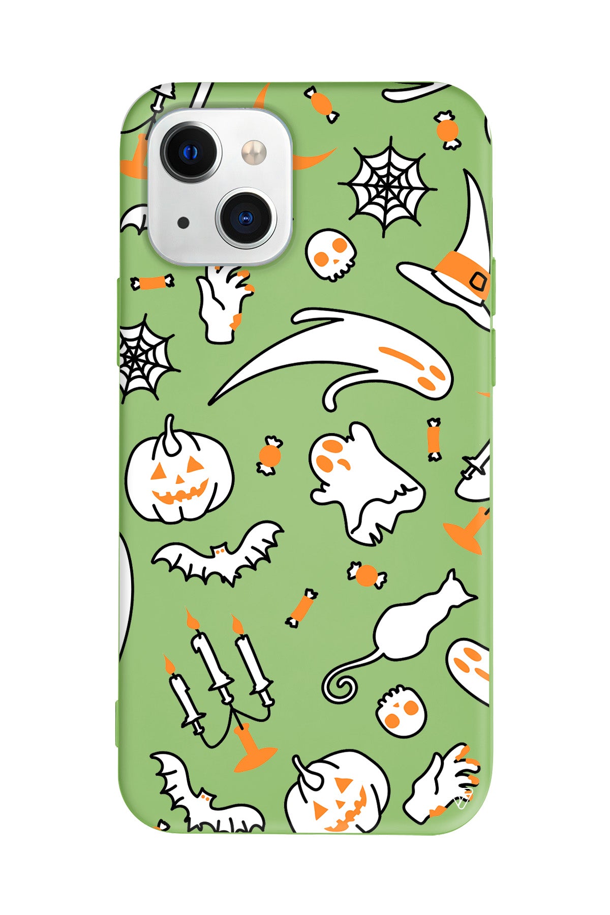 Cadılar Bayramı It's Halloween Lansman Model İçi Kadife Silikon Telefon Kılıfı