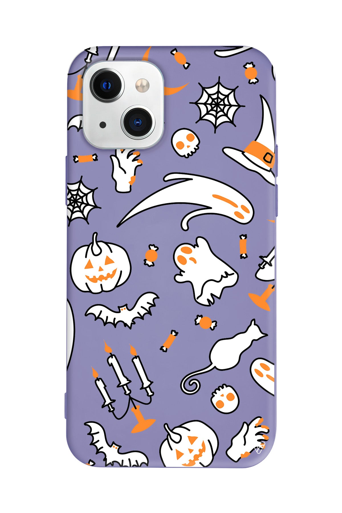 Cadılar Bayramı It's Halloween Lansman Model İçi Kadife Silikon Telefon Kılıfı – Plus Serisine Özel