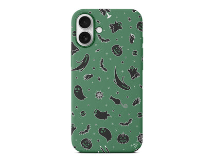 Cadılar Bayramı Halloween Black Lansman Model İçi Kadife Silikon Telefon Kılıfı – Plus Serisine Özel